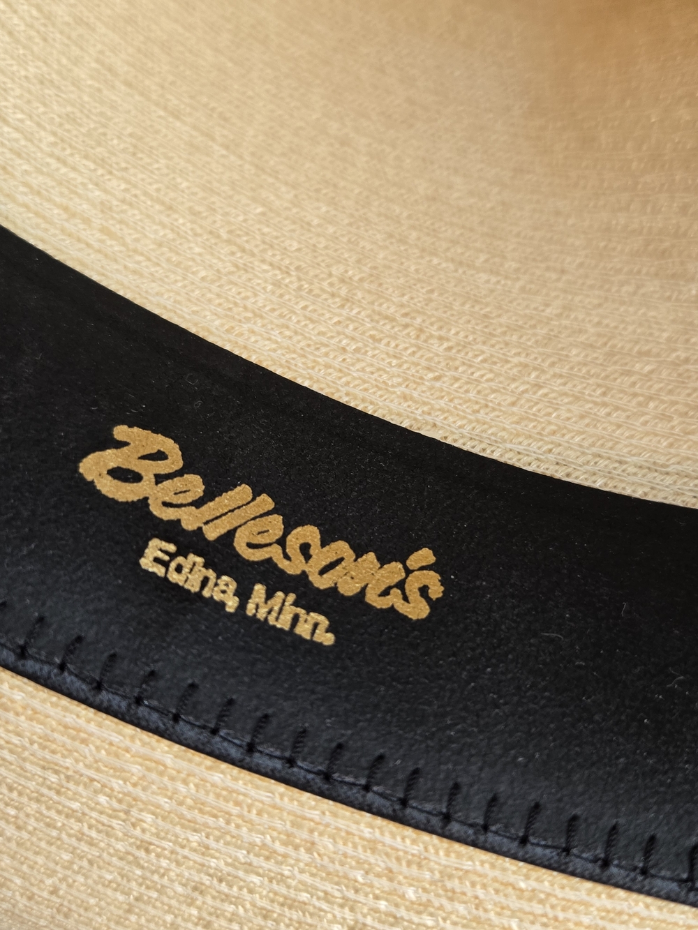 Vintage Dobbs Fifth Avenue Straw Fedora Paisley Band USA Hat 7 1/4 - Picture 4 of 9